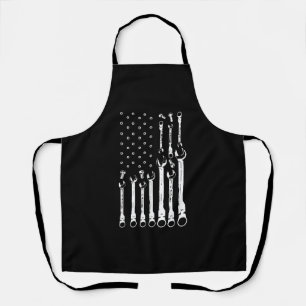 Mechaniker-Flagge Amerikanische patriotische Flagg Schürze