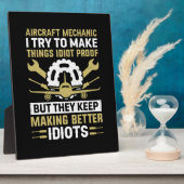 Mechaniker Fotoplatte (Seite)