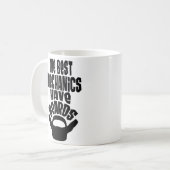 Mechaniker Freund Ehemann Bart Geschenk Kaffeetass Kaffeetasse (Vorderseite Links)
