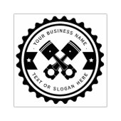 Mechaniker für berufliches Auto Gummistempel (Prägung)