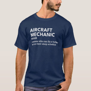 Mechaniker für Luftfahrzeuge - Shirt für die Begri