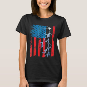 Mechaniker für Männer - amerikanische Flagge 1 T-Shirt