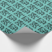 Mechaniker Geschenkpapier (Ecke)