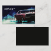 Mechaniker-helle Visitenkarte (Vorne/Hinten)