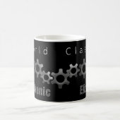 Mechaniker/in Weltklasse Schwarz Kaffeetasse (Mittel)