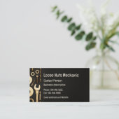 Mechaniker, Ingenieur, Handyman-Visitenkarte repar Visitenkarte (Stehend Vorderseite)