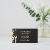 Mechaniker, Ingenieur, Reparaturhandyman Visitenkarte (Stehend Vorderseite)