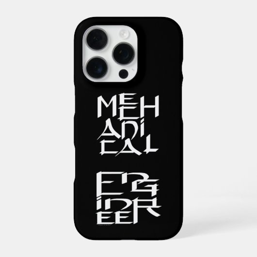 Mechaniker iPhone Hülle (Rückseite)