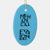 Mechaniker Keramik Ornament (Rechts)