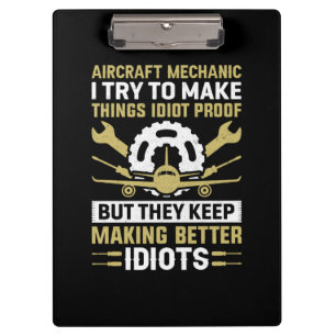 Mechaniker Klemmbrett