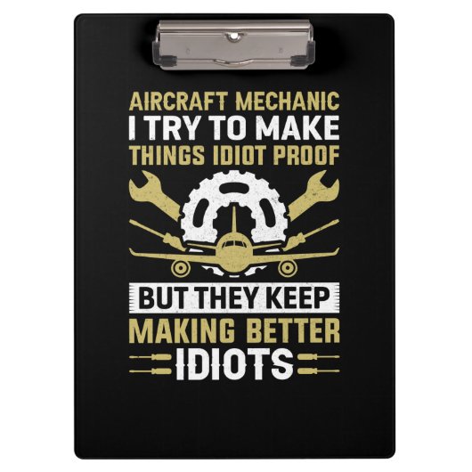 Mechaniker Klemmbrett (Vorderseite)