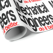 Mechaniker machen es besser geschenkpapier (Rolleneckpunkt)