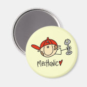 Mechaniker Magnet (Vorderseite/Rückseite)