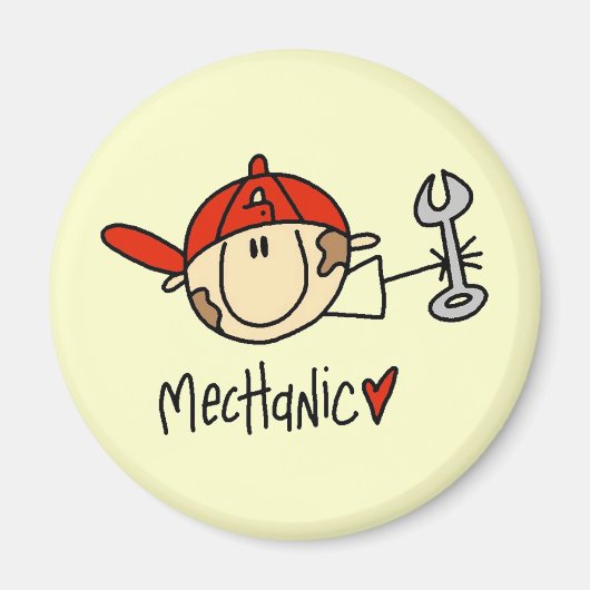 Mechaniker Magnet (Vorne)