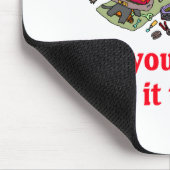 Mechaniker-Mausunterlage - besonders angefertigt Mousepad (Ecke)