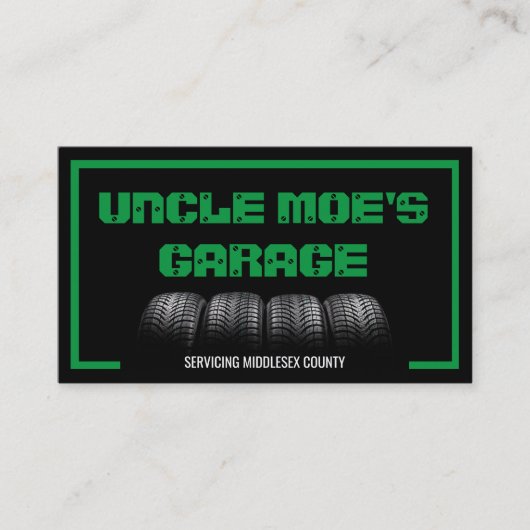 MECHANIKER-MOTORRAD-VISITENKARTE VISITENKARTE (Vorderseite)