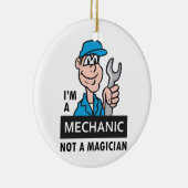 Mechaniker, nicht Magier Keramik Ornament (Rechts)