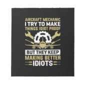 Mechaniker Notizblock (Vorderseite)