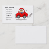 Mechaniker oder Auto Salesmans Visitenkarte (Vorne/Hinten)