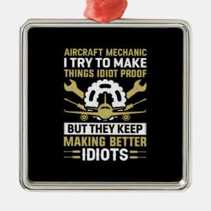Mechaniker Ornament Aus Metall