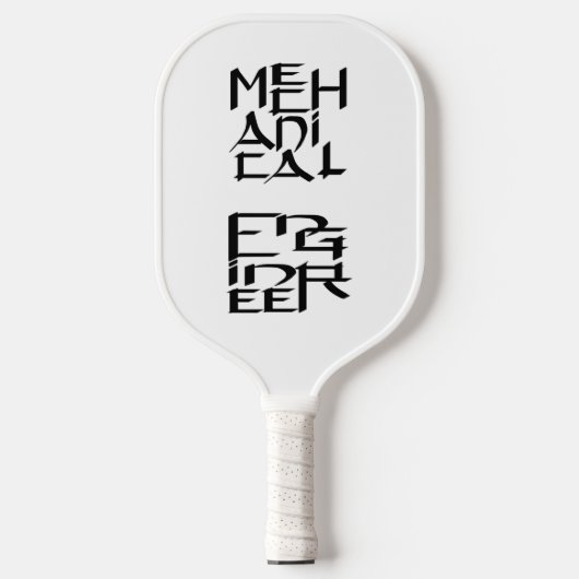 Mechaniker Pickleball Schläger (Vorderseite)