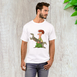Mechaniker-Riesenschlüssel T-Shirt