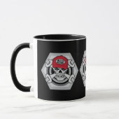 Mechaniker-Schädel Tasse (Links)
