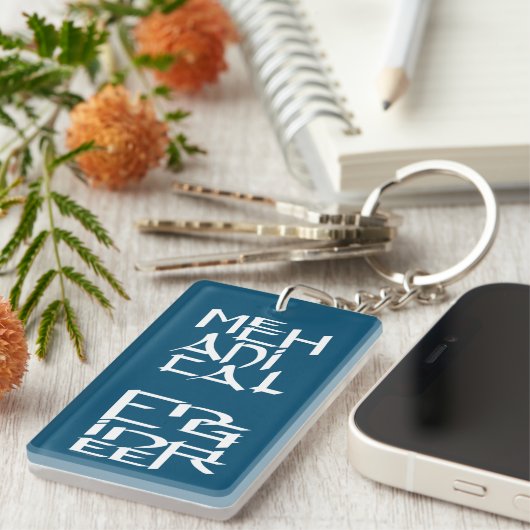 Mechaniker Schlüsselanhänger (Vorderseite rechts)