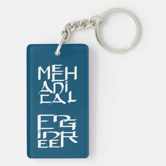 Mechaniker Schlüsselanhänger (Rückseite)