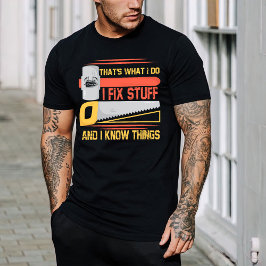 Mechaniker-Shirt, ich repariere die Vintagen Teile T-Shirt