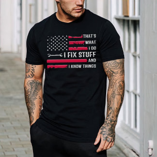 Mechaniker-Shirt, ich repariere die Vintagen Teile T-Shirt