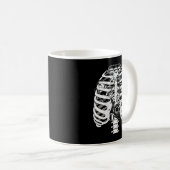 Mechaniker Skeleton Mechaniker Kaffeetasse (VorderseiteRechts)