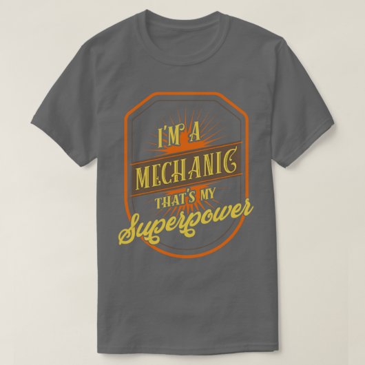 Mechaniker T-Shirt (Design vorne)