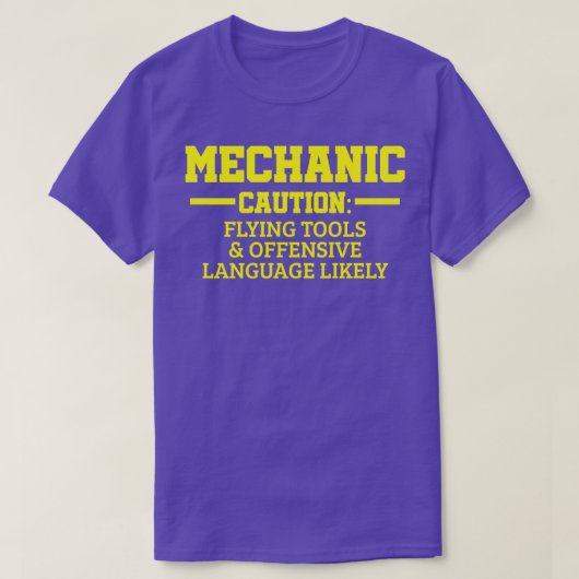 Mechaniker T-Shirt (Design vorne)