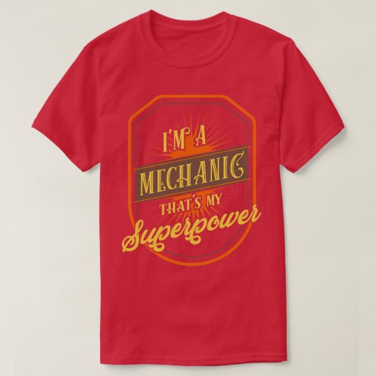 Mechaniker T-Shirt (Design vorne)