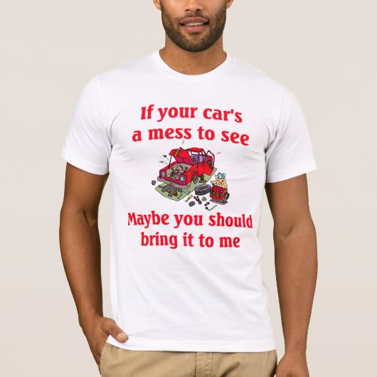 Mechaniker-T - Shirt (Vorderseite)