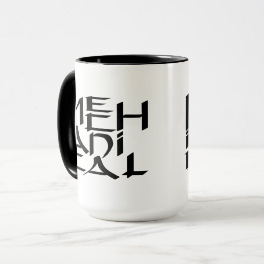 Mechaniker Tasse (Vorderseite Links)