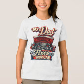 Mechaniker Tri-Blend Shirt (Vorderseite)