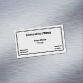 Mechaniker-u. Auto-Körper-Entwurfs-magnetische Magnetische Visitenkarte (Beispiel)