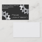 Mechaniker u. Handels-Visitenkarten Visitenkarte (Vorne/Hinten)