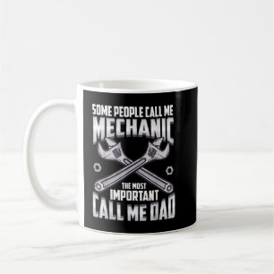 Mechaniker Vater Mechanik Vätertag Väter Geburtsta Kaffeetasse