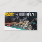 Mechaniker Visitenkarte (Rückseite)