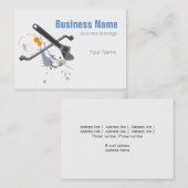 Mechaniker Visitenkarte (Vorne/Hinten)