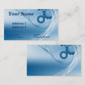 Mechaniker-Visitenkarte 2 Visitenkarte (Vorne/Hinten)