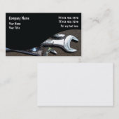 Mechaniker-Visitenkarten Visitenkarte (Vorne/Hinten)