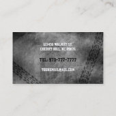 Mechaniker-Visitenkarten Visitenkarte (Rückseite)