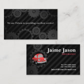 Mechaniker-Visitenkarten Visitenkarte (Vorne/Hinten)