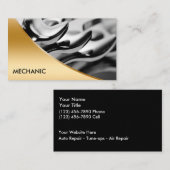Mechaniker-Visitenkarten Visitenkarte (Vorne/Hinten)