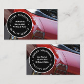 Mechaniker-Visitenkarten Visitenkarte (Vorne/Hinten)