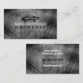 Mechaniker-Visitenkarten Visitenkarte (Vorne/Hinten)